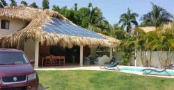 For sale New villa with land, inside residence villas in Las Terrenas